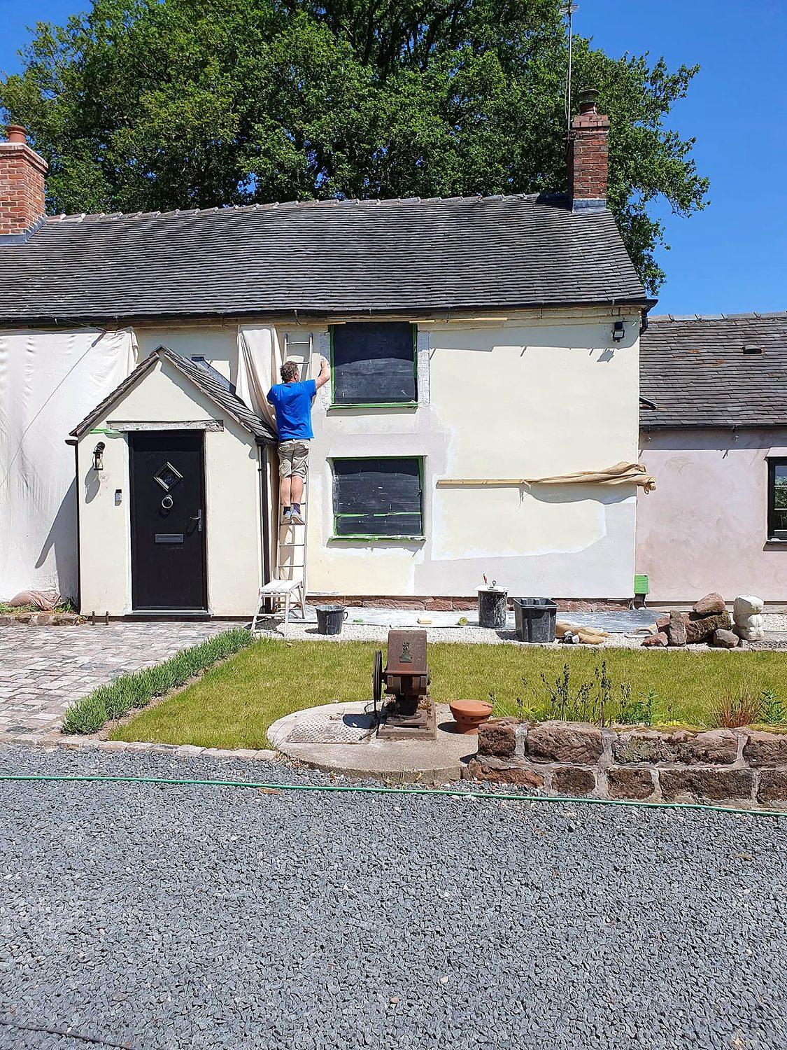 Cottage front · re-render